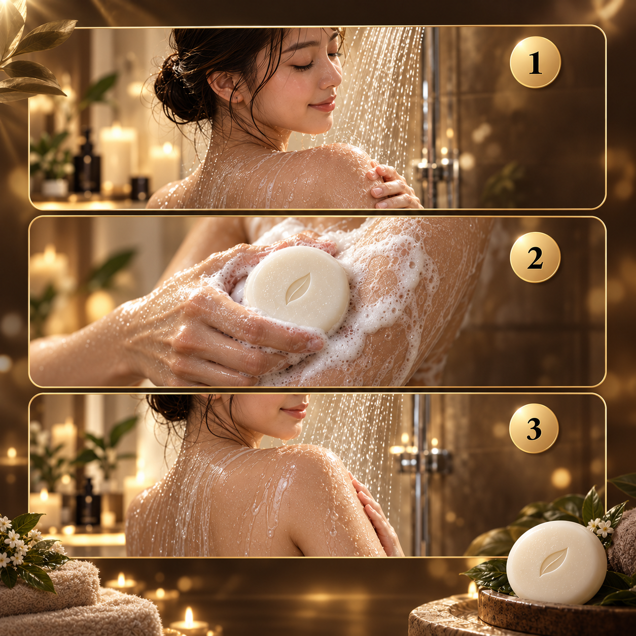 Cara guna Teashell Whitening Soap