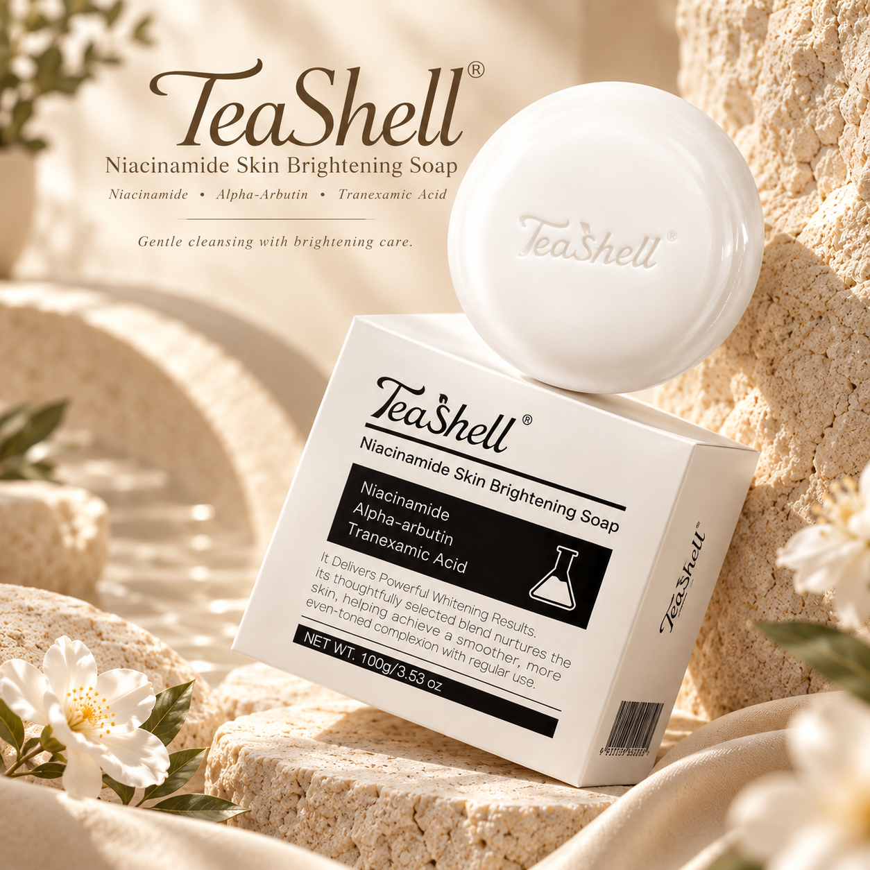 Pengenalan Teashell Whitening Soap